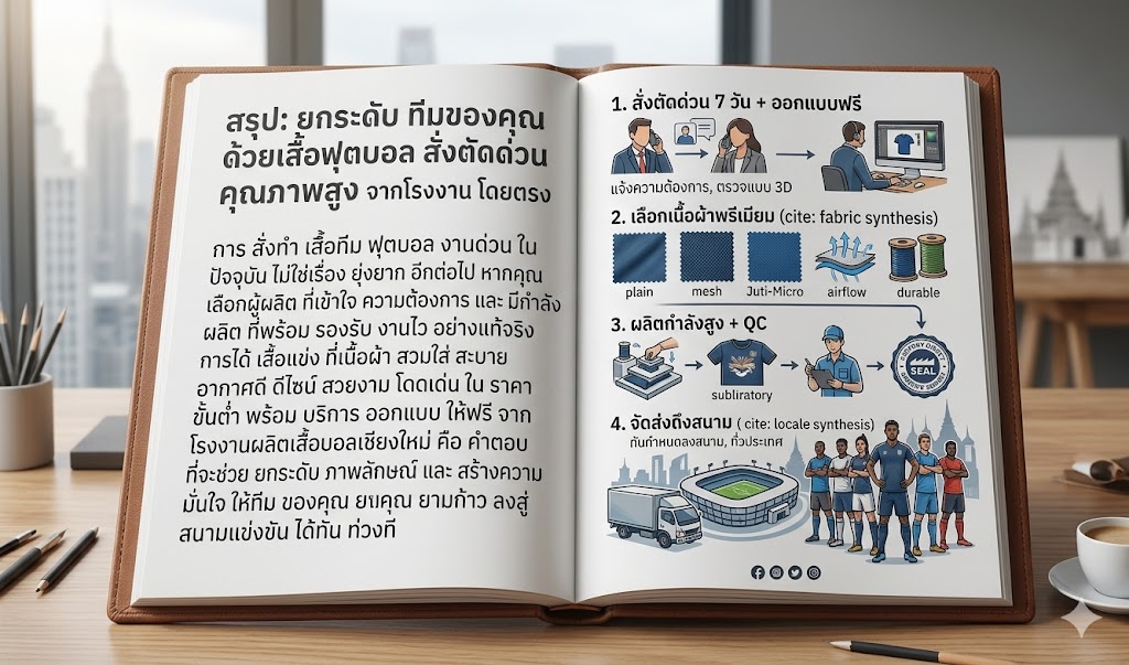  โรงงานผลิตเสื้อบอลเชียงใหม่ 