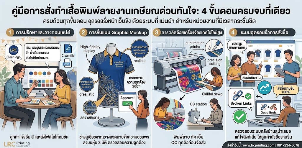 เสื้อพิมพ์ลายงานเกษียณ